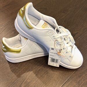 Adidas Stan Smith White with Gold Detail